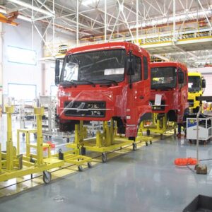 Ligne de production de montage de camions