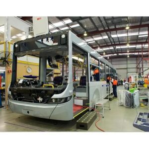 Ligne de production et montage bus