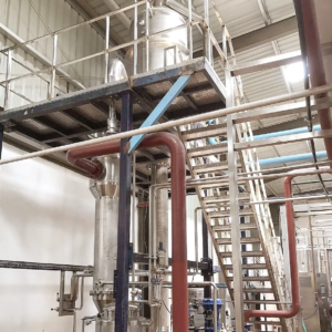 Usine de transformation de jus de carotte