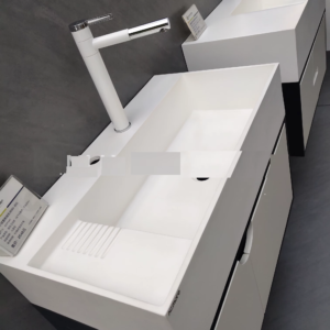 Evier de cuisine en quartz polyester
