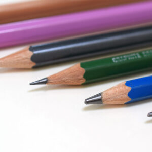 Crayon plastique monochrome