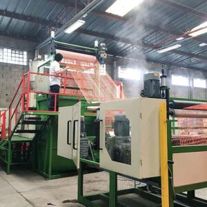 Ligne de production de clôtures de sécurité