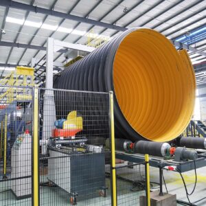 Équipement de fabrication de tuyaux composites en plastique pour gaz et pétrole